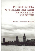 Polskie media w Wielkiej Brytanii na początku XXI wieku