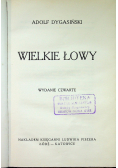 Wielkie łowy 1927 r