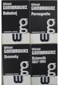 Gombrowicz 4 tomy