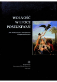 Wolność w epoce poszukiwań