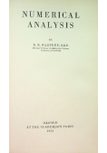 Numerical analysis