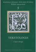 Tekstologia, część druga