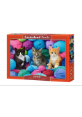 Puzzle  Kittens in Yarn Store