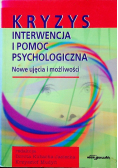 Kryzys interwencja i pomoc psychologiczna