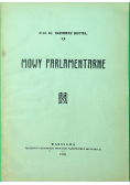 Mowy parlamentarne 1828 r