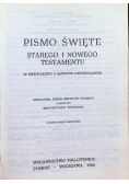 Pismo Święte Starego i Nowego Testamentu w przekładzie z języków orginalnych