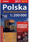 Atlas samochodowy  Polska dla profesjonalistów 2017 / 2018