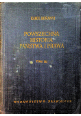 Powszechna historia państwa i prawa tom III