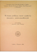 Wybrane problemy teorii i praktyki stosunków międzynarodowych