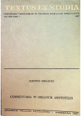 Commentaria in organum aristotelis