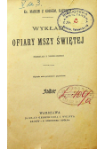 Wykład Ofiary Mszy Świętej 1901 r