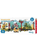 Dłuuugie puzzle Na budowie