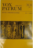Vox Patrum rok XVI Antyk chrześcijański 30 - 31