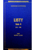 Hieronim ze Strydonu Listy tom 4