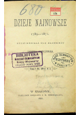Dzieje najnowsze 1789 1971 1880r