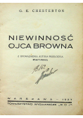 Niewinność ojca Browna 1927 r.