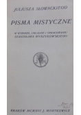 Pisma mistyczne, 1916 r.
