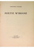 Tetmajer Poezye Wybrane, 1930 r.