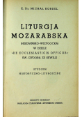 Liturgja mozarabska 1935 r