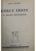 Księga imion 1938 r.