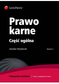 Prawo karne Część ogólna