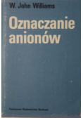 Oznaczanie anionów