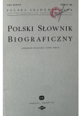Polski Słownik Biograficzny Tom XXXVI Zeszyty od 148 do 151