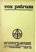 Vox Patrum styczeń czerwiec z 4