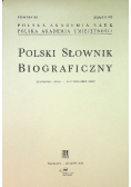 Polski Słownik Biograficzny Zeszyt 192