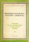 Biografia - Geografia - Kultura literacka