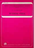 Wybór pism