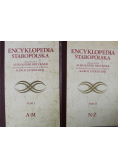 Encyklopedia Staropolska Tom I i II reprinty z  1939 r.