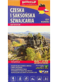 Mapa Czeska i Saksońska Szwajcaria 1: 25 000