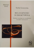 Religijność subiektywna