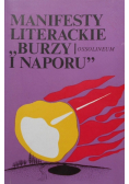 Manifesty literackie burzy i naporu