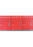 Słownik języka  polskiego Tom 1 do 3