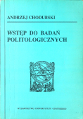 Wstęp do badań politologicznych