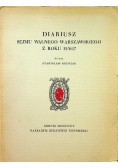 Diariusz sejmu walnego warszawskiego z roku 1556/7, 1939 r.