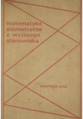 Matematyka elementarna z wyższego stanowiska