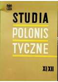Studia polonistyczne XI/XII