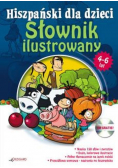 Hiszpański dla dzieci Słownik ilustrowany 4 - 6 lat plus CD