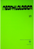 Neophilologica 15