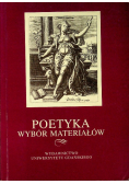 Poetyka wybór materiałów