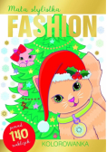 Mała stylistka Fashion. Kolorowanka. Kotki