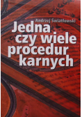 Jedna czy wiele procedur karnych