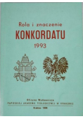 Rola i znaczenie konkordatu 1993