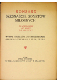 Szesnaście Sonetów Miłosnych 1922 r.