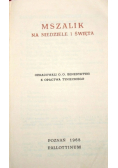 Mszalik na niedzielę i święta