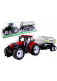 Traktor z cysterną mix