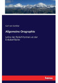 Allgemeine Orographie